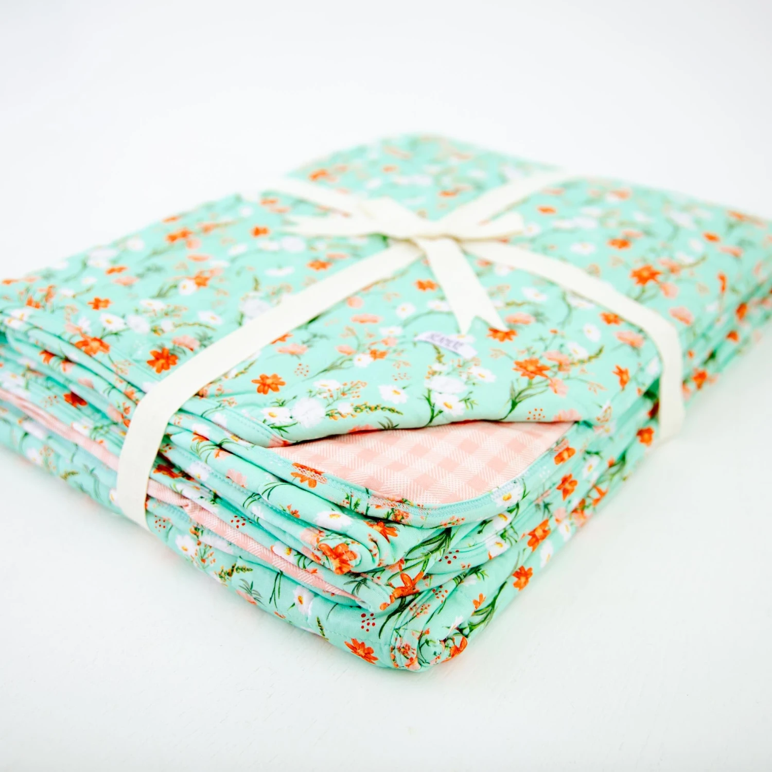 Sweet Pickings Quilted Adult Bamboo Blanket - Two Layer 5 Sweet Pickings Quilted Adult Bamboo Blanket - Two Layer - Image 3