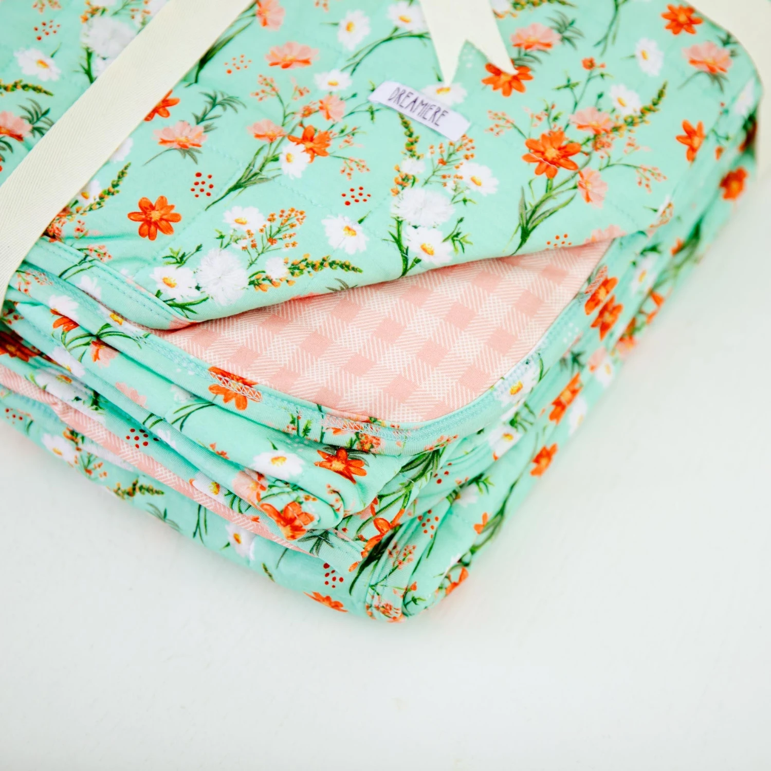 Sweet Pickings Quilted Adult Bamboo Blanket - Two Layer 4 Sweet Pickings Quilted Adult Bamboo Blanket - Two Layer - Image 2