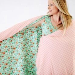 Sweet Pickings Quilted Adult Bamboo Blanket - Two Layer 11 Sweet Pickings Quilted Adult Bamboo Blanket - Two Layer -DREAMIERE Store meadowfloraladultblanket 8