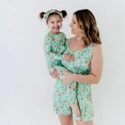 Sweet Pickings Women's Everyday Romper 11 Sweet Pickings Women's Everyday Romper -DREAMIERE Store meadowfloralwomensshortsromper 9