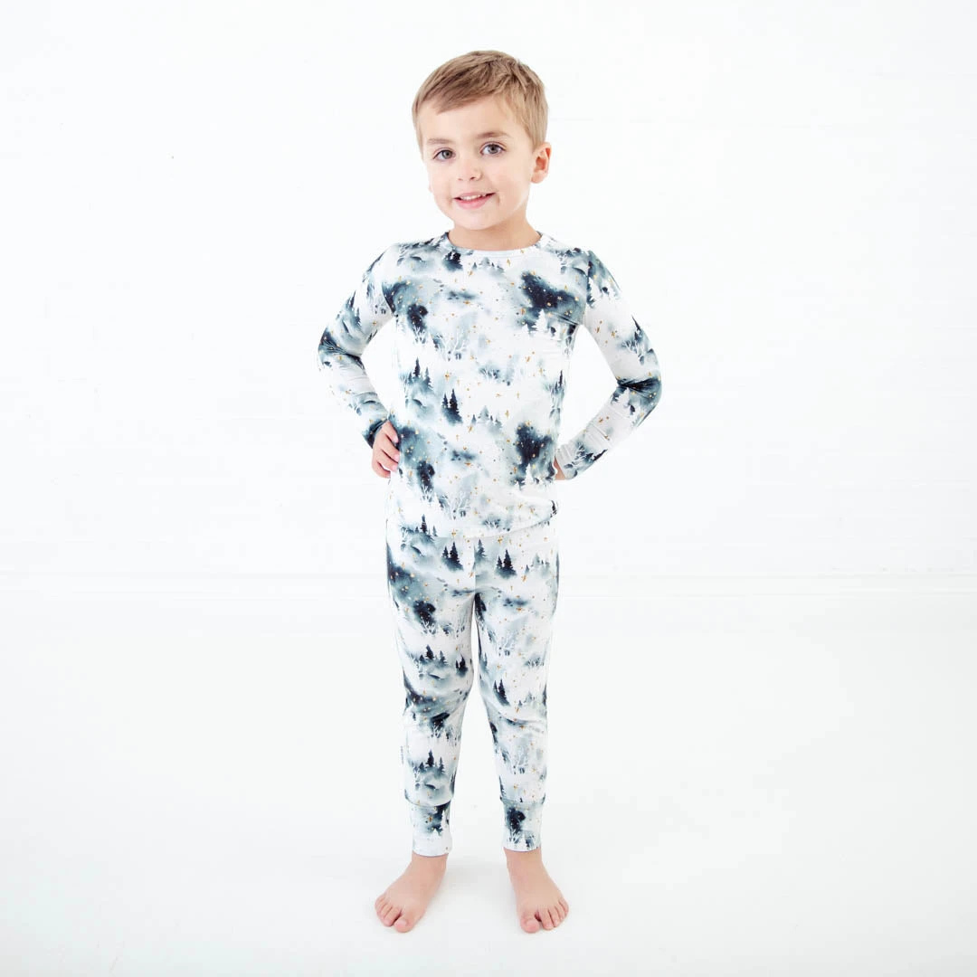 Midnight Everdream Two Piece Pajamas Set 3 Midnight Everdream Two Piece Pajamas Set