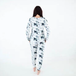 Midnight Everdream Women's Long Sleeve Loungewear -DREAMIERE Store midnighteverdreamwomensloungewear 4