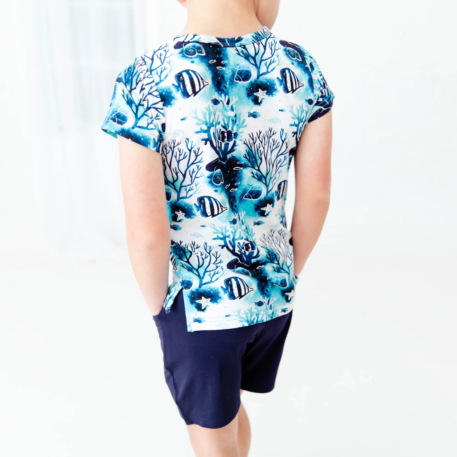 Mystic Waters Basic Tee And Short Set 4 Mystic Waters Basic Tee And Short Set - Image 2