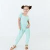 Mint Julep Gingham Smocked Romper -DREAMIERE Store mintplaidsmockedromper 2