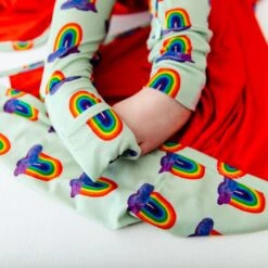 Slumber Over The Rainbow Convertible Footie 10 Slumber Over The Rainbow Convertible Footie -DREAMIERE Store mintrainbowsfootie 11