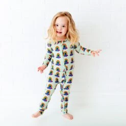 Slumber Over The Rainbow Convertible Footie 11 Slumber Over The Rainbow Convertible Footie -DREAMIERE Store mintrainbowsfootie 3