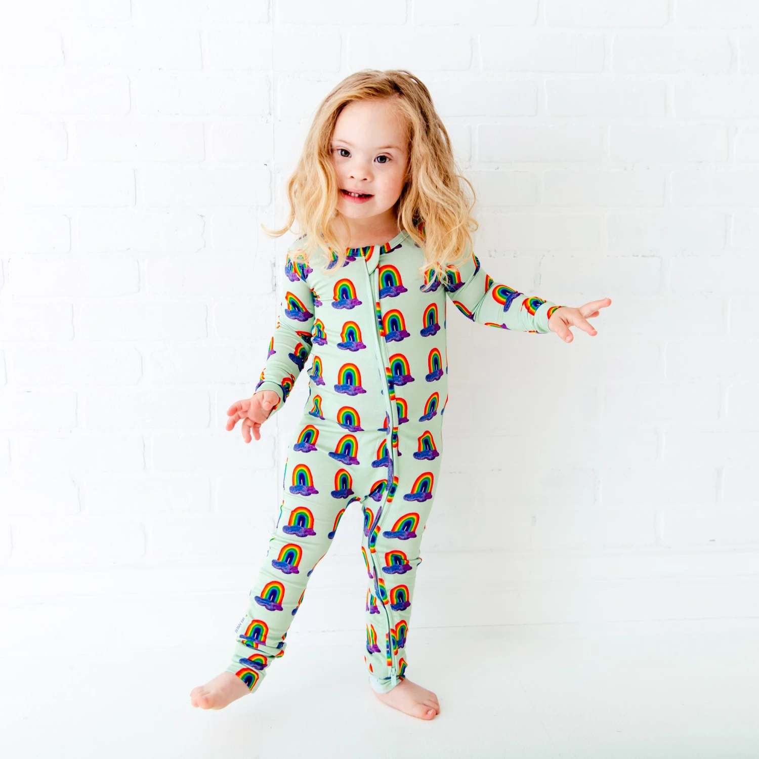 Slumber Over The Rainbow Convertible Footie 7 Slumber Over The Rainbow Convertible Footie - Image 5