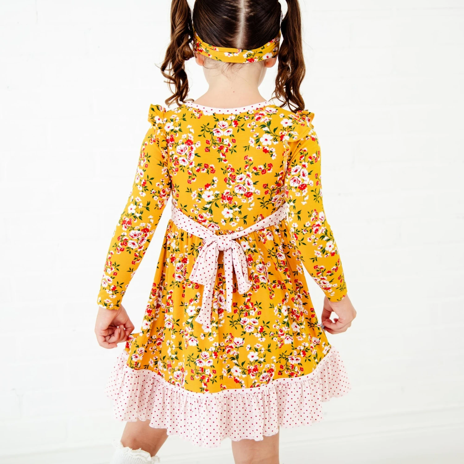 Golden Hour Ruffle Pocket Twirler And Shorts Set 4 Golden Hour Ruffle Pocket Twirler And Shorts Set - Image 2