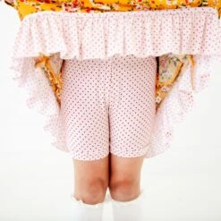 Golden Hour Ruffle Pocket Twirler And Shorts Set 11 Golden Hour Ruffle Pocket Twirler And Shorts Set -DREAMIERE Store mustardfloraldress 7