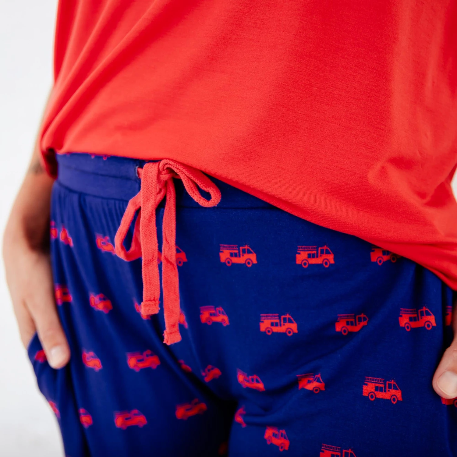 Hometown Heroes Women's Short Sleeve Loungewear - Navy 4 Hometown Heroes Women's Short Sleeve Loungewear - Navy - Image 2