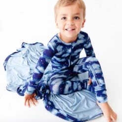 Sky's The Limit Convertible Footie -DREAMIERE Store navyskyconvertiblefootie 9