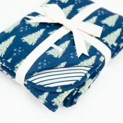 All Spruced Up Quilted Children's Bamboo Blanket - Navy 10 All Spruced Up Quilted Children's Bamboo Blanket - Navy -DREAMIERE Store navysprucedupquiltedchildrensblanket 3