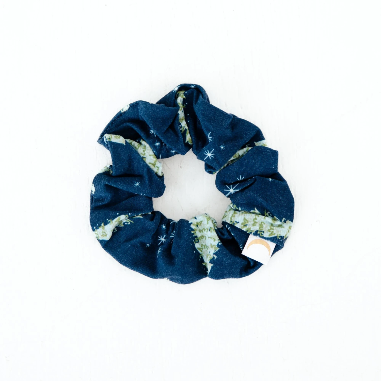 All Spruced Up Scrunchie - Navy 3 All Spruced Up Scrunchie - Navy