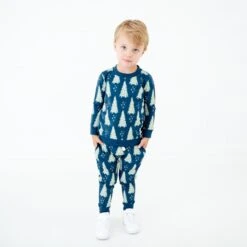 All Spruced Up Jogger Set - Navy