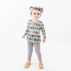 Nordic Dreams Long Sleeve Twirler Top And Pants Set