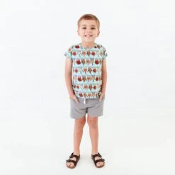 Nordic Dreams Basic Tee And Short Set