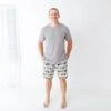 Nordic Dreams Men's Sleep Shorts And Tee 1 Nordic Dreams Men's Sleep Shorts And Tee -DREAMIERE Store nordicdreamsmensloungewear