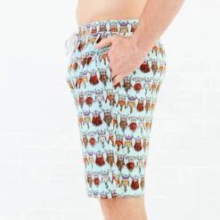 Nordic Dreams Men's Sleep Shorts 9 Nordic Dreams Men's Sleep Shorts -DREAMIERE Store nordicdreamsmensshorts 2