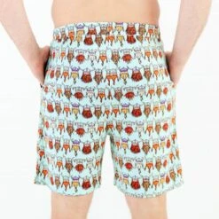 Nordic Dreams Men's Sleep Shorts 8 Nordic Dreams Men's Sleep Shorts -DREAMIERE Store nordicdreamsmensshorts 3