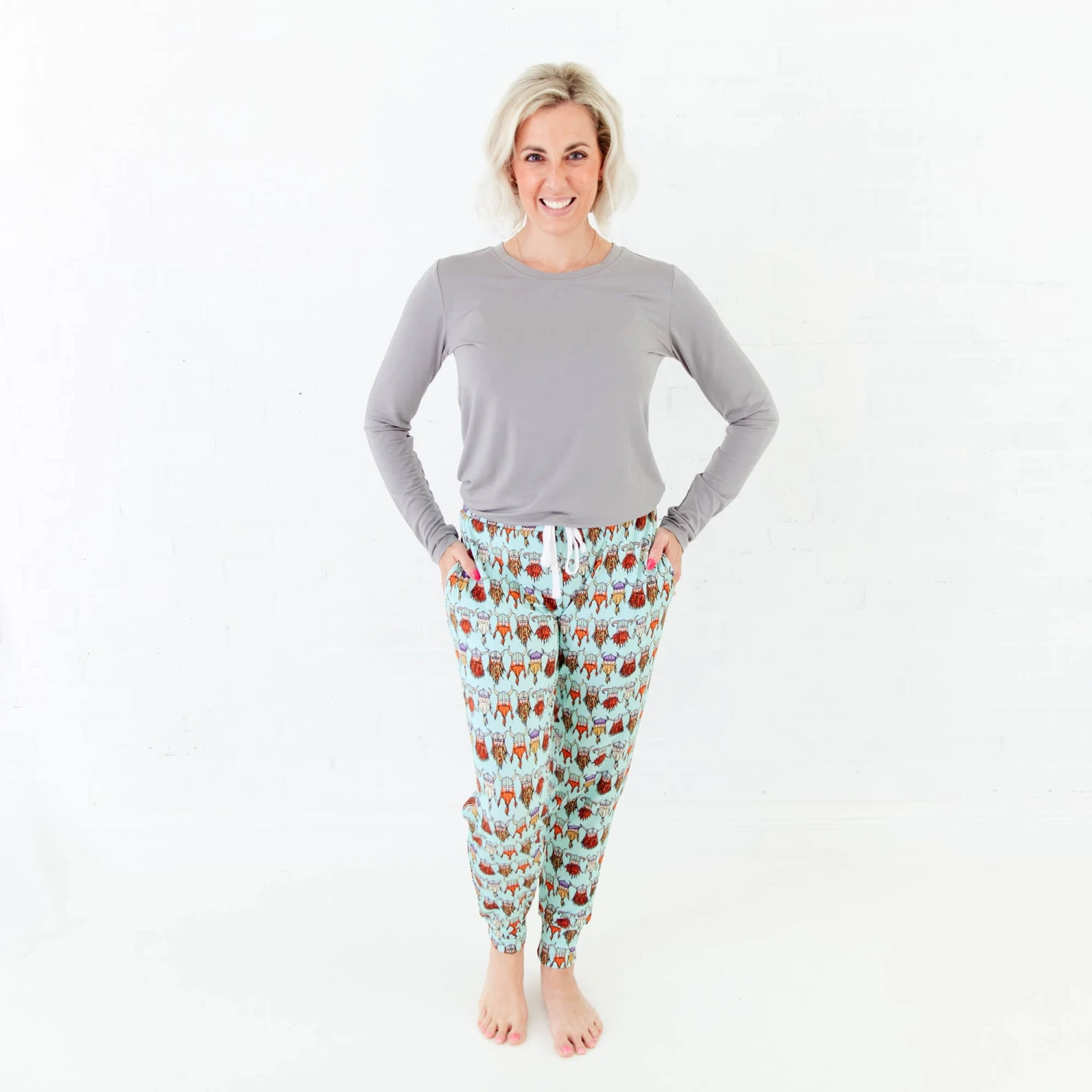 Nordic Dreams Women's Long Sleeve Loungewear 3 Nordic Dreams Women's Long Sleeve Loungewear