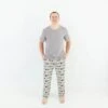 Nordic Dreams Men's Short Sleeve Loungewear 2 Nordic Dreams Men's Short Sleeve Loungewear -DREAMIERE Store nordicdreamswomenspantsandtee