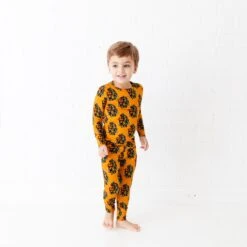 The Mane Event Two Piece Pajamas Set -DREAMIERE Store orangelion2piecejamms 5