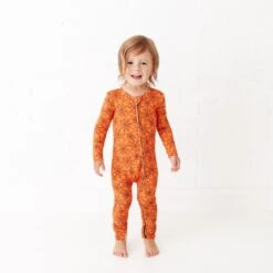 Dream Weaver Convertible Footie - Orange