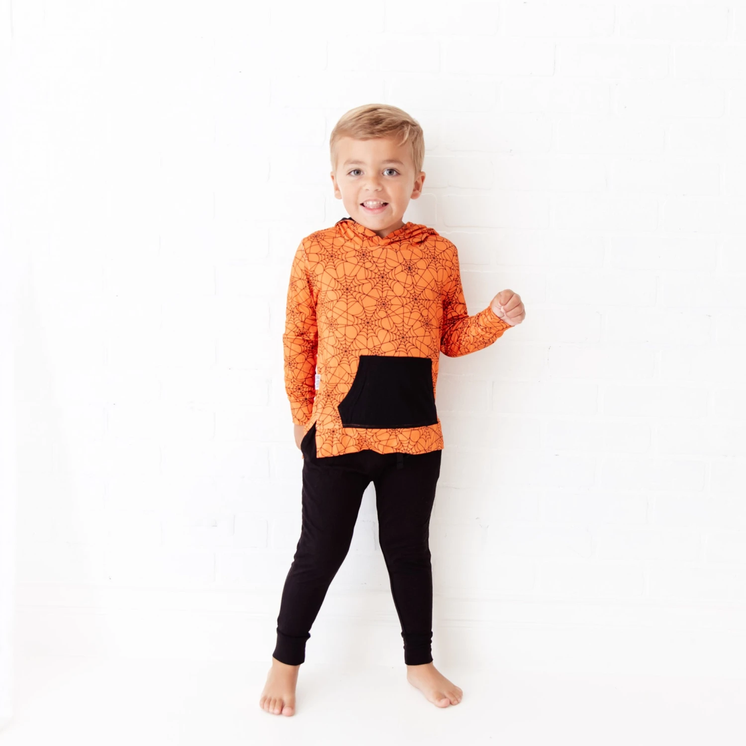 Dream Weaver Hoodie And Jogger Set - Orange 3 Dream Weaver Hoodie And Jogger Set - Orange