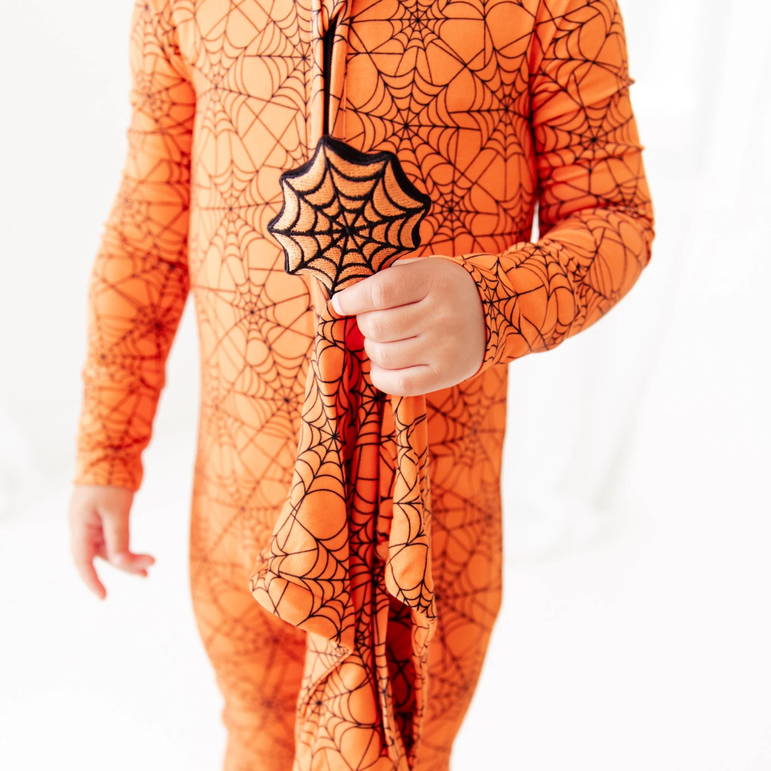 Dream Weaver Snuggle Lovey - Orange 5 Dream Weaver Snuggle Lovey - Orange - Image 3