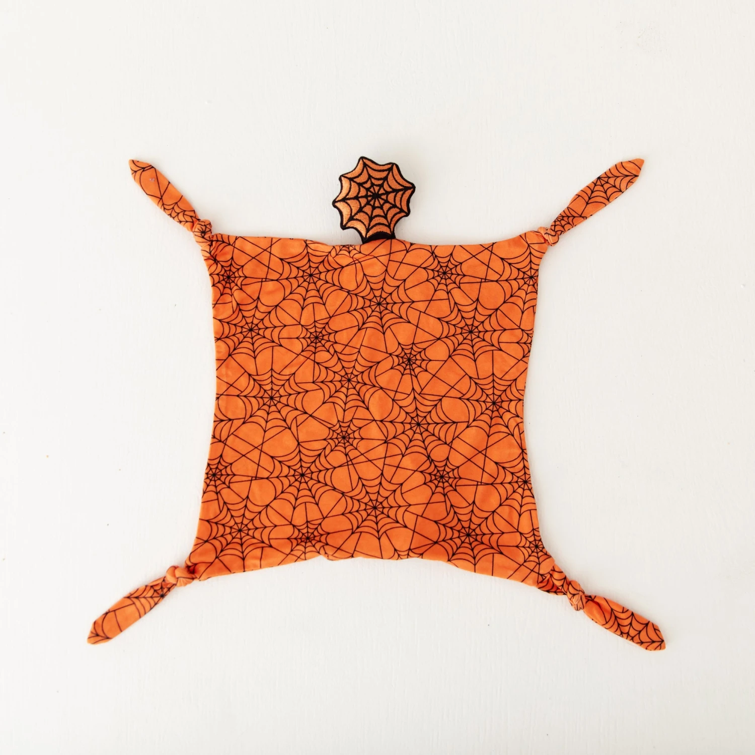Dream Weaver Snuggle Lovey - Orange 4 Dream Weaver Snuggle Lovey - Orange - Image 2