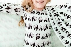 Pandamonium Two Piece Pajamas Set 9 Pandamonium Two Piece Pajamas Set -DREAMIERE Store pandastwopiecejamms 4