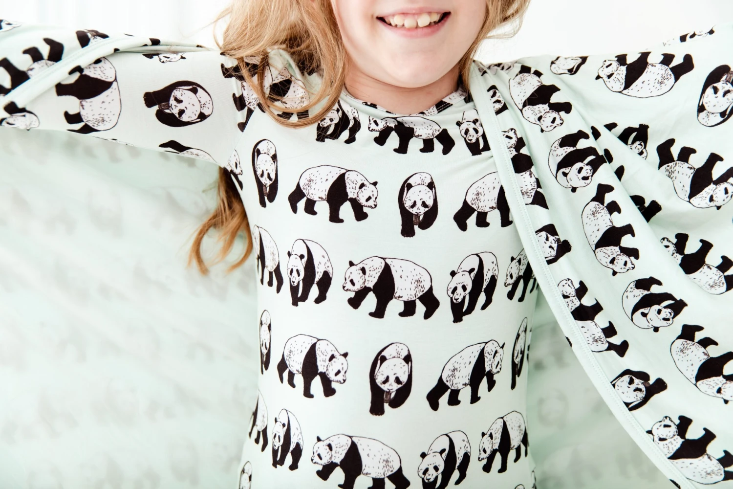 Pandamonium Two Piece Pajamas Set 5 Pandamonium Two Piece Pajamas Set - Image 3