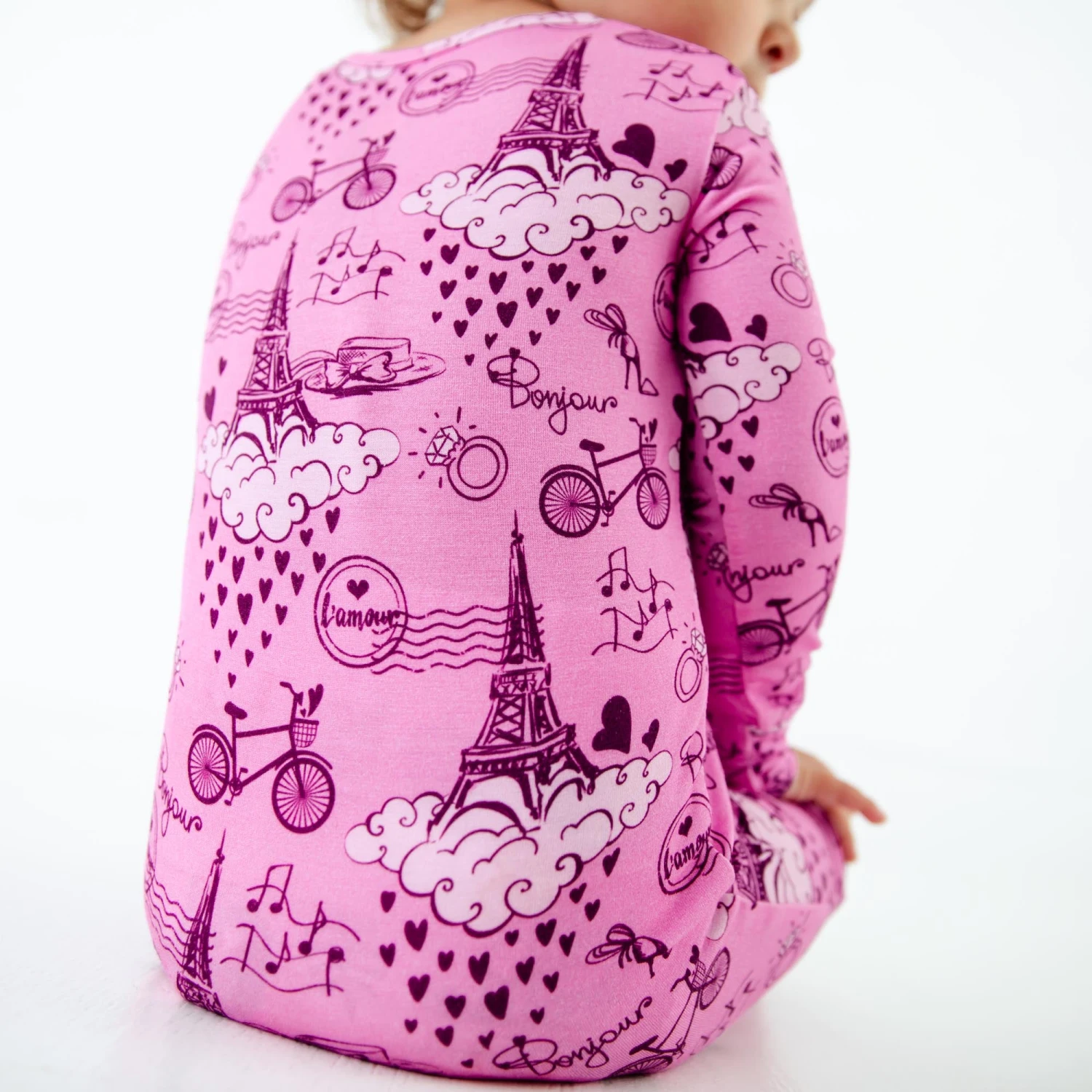 Eiffel For You Ruffle Convertible Footie 6 Eiffel For You Ruffle Convertible Footie - Image 4