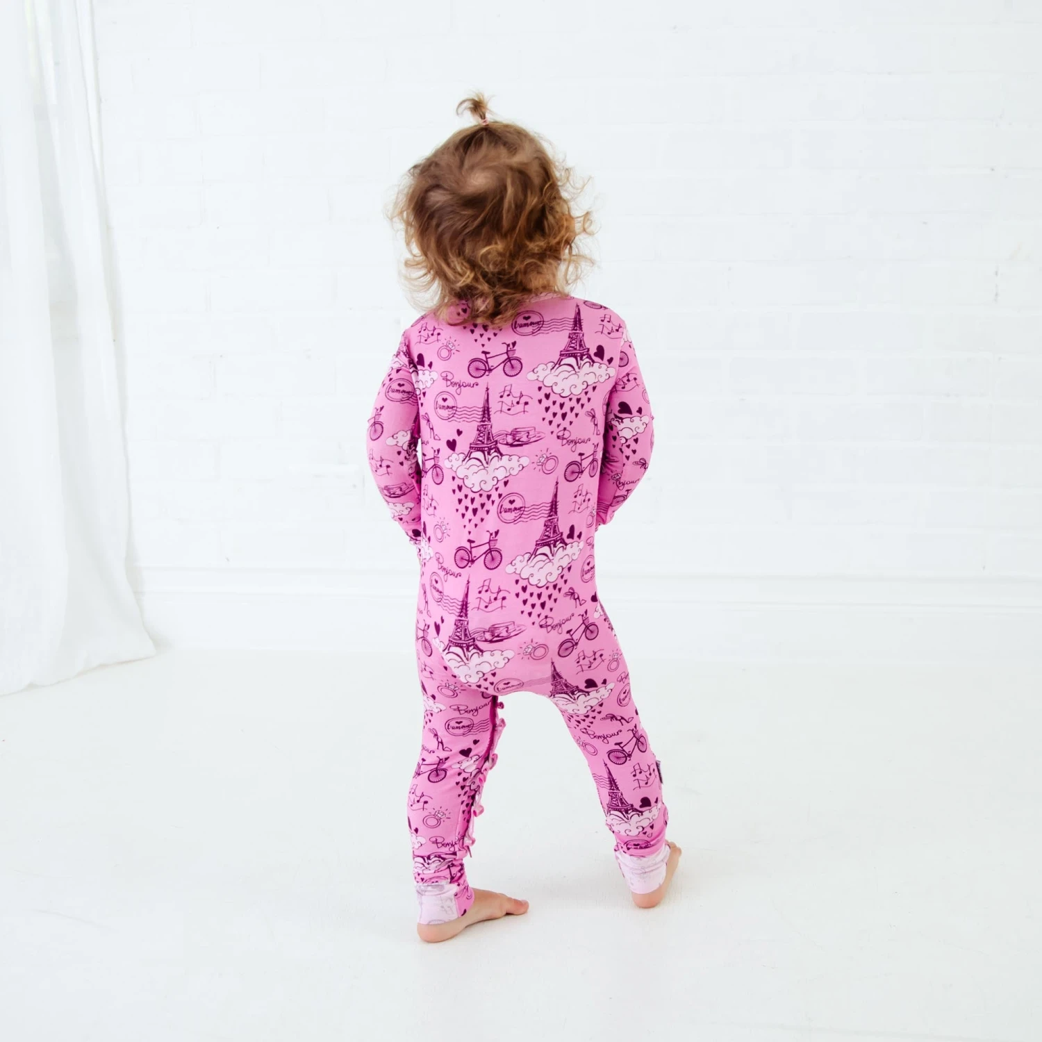 Eiffel For You Ruffle Convertible Footie 5 Eiffel For You Ruffle Convertible Footie - Image 3