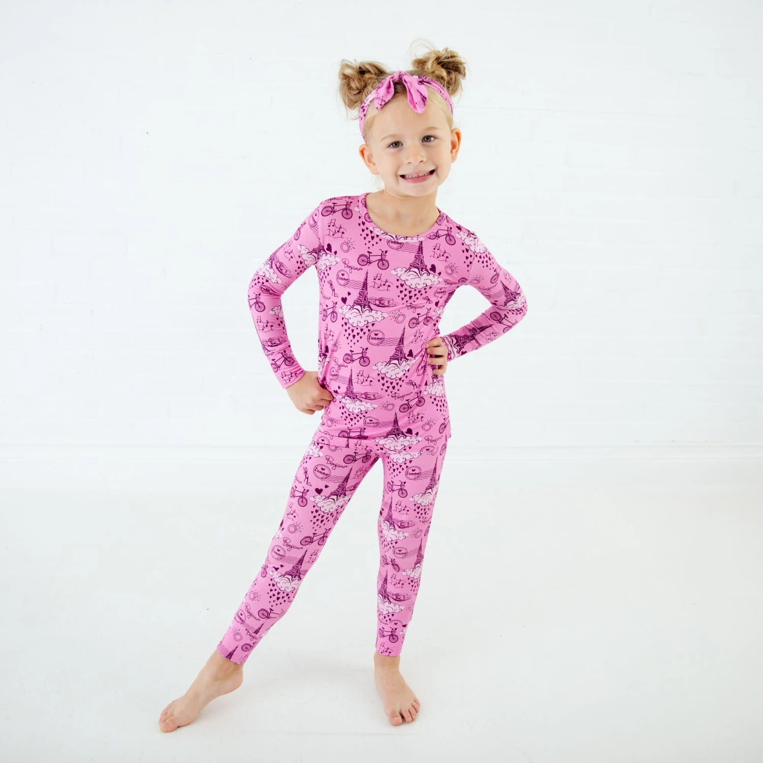 Eiffel For You Two Piece Pajamas Set 3 Eiffel For You Two Piece Pajamas Set