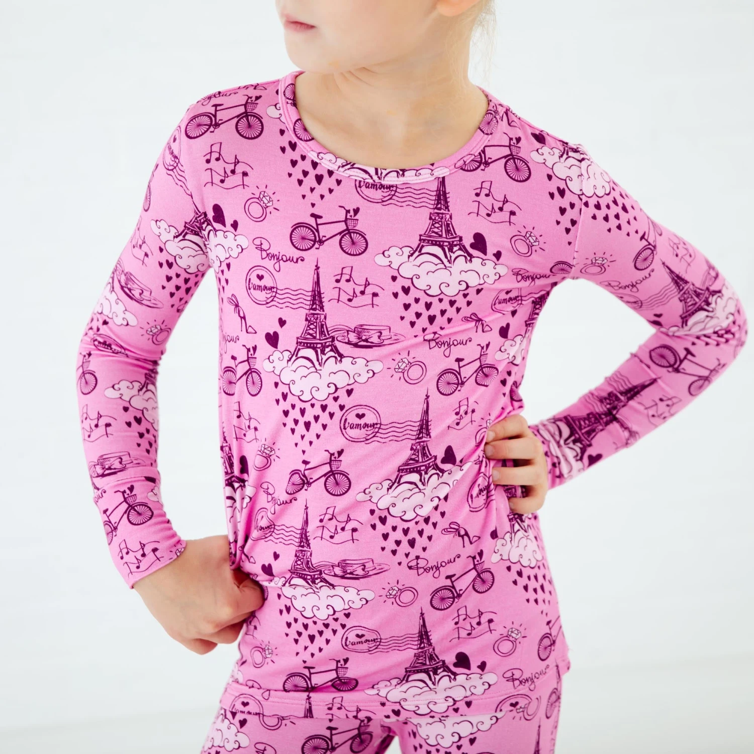 Eiffel For You Two Piece Pajamas Set 4 Eiffel For You Two Piece Pajamas Set - Image 2