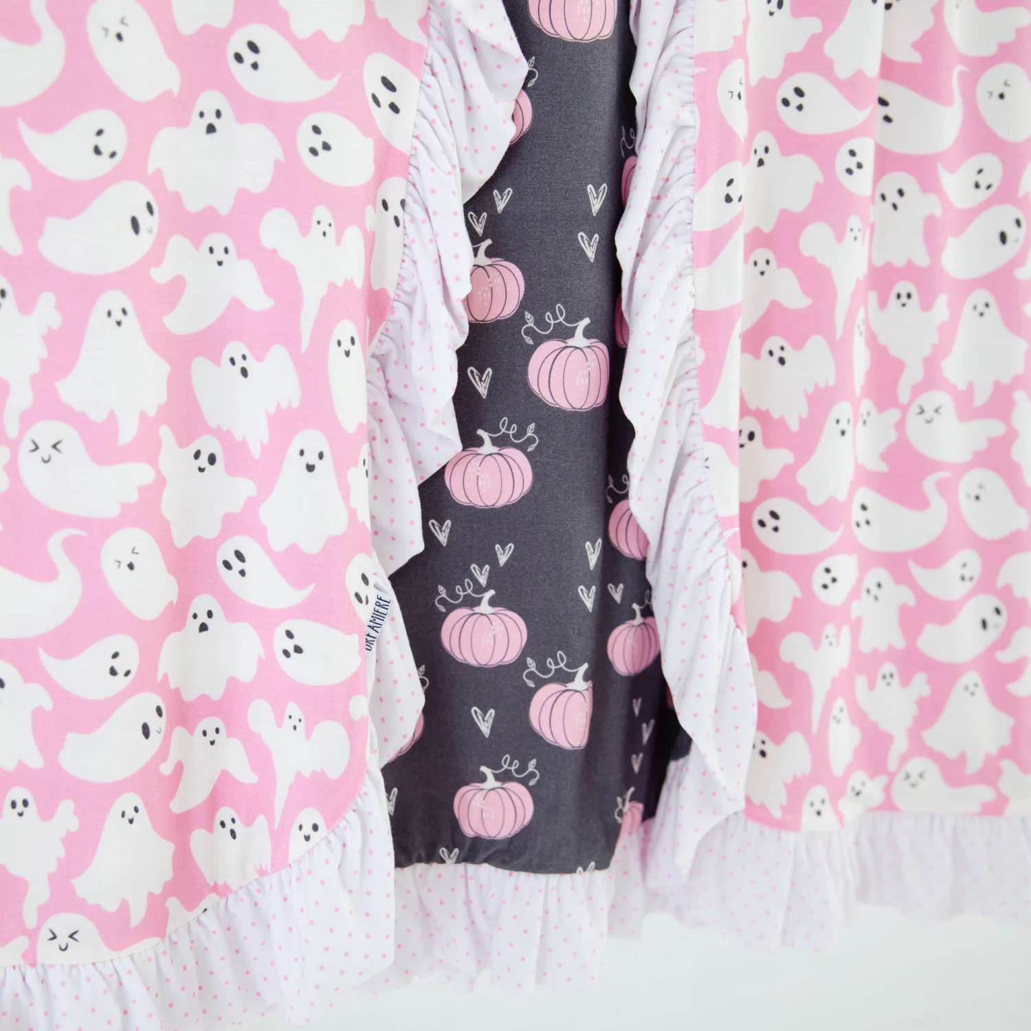 Paranormal Naptivity Ruffle Reversible Blanket - Pink 4 Paranormal Naptivity Ruffle Reversible Blanket - Pink - Image 2