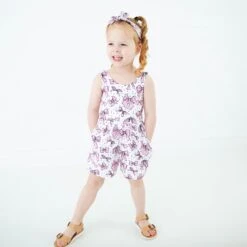 All Tied Up Shorts Leggy Romper