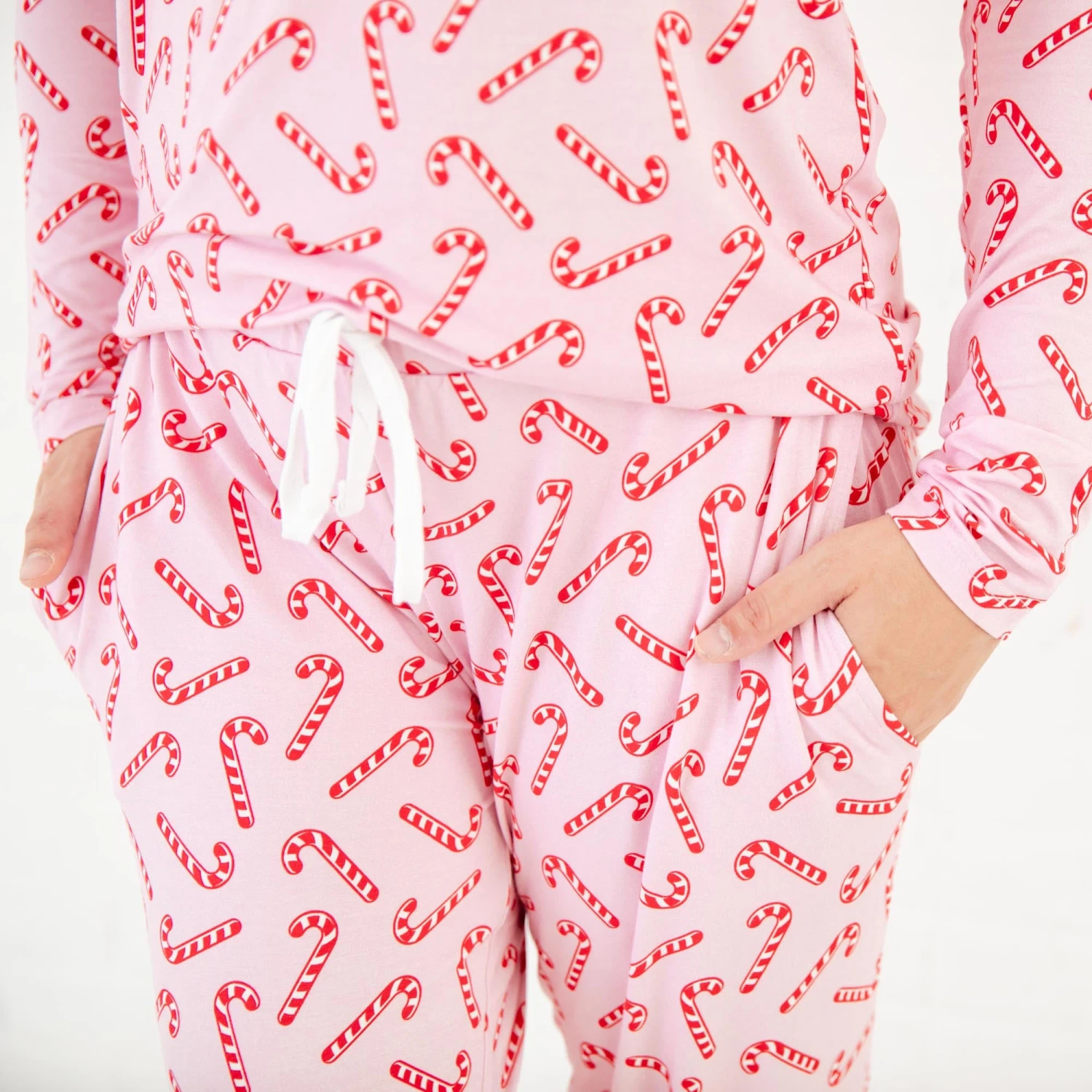 Candy Cane Lane Women's Long Sleeve Loungewear 4 Candy Cane Lane Women's Long Sleeve Loungewear - Image 2
