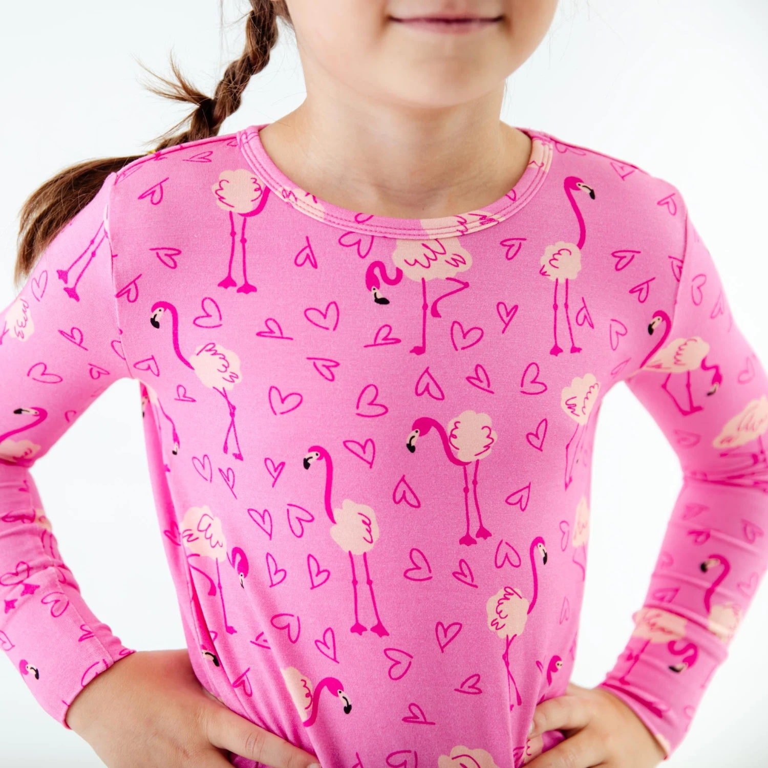 Let's Flamingle Two Piece Pajamas Set 4 Let's Flamingle Two Piece Pajamas Set - Image 2