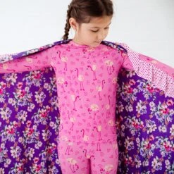 Let's Flamingle Two Piece Pajamas Set 12 Let's Flamingle Two Piece Pajamas Set -DREAMIERE Store pinkflamingotwopiecejamms 5