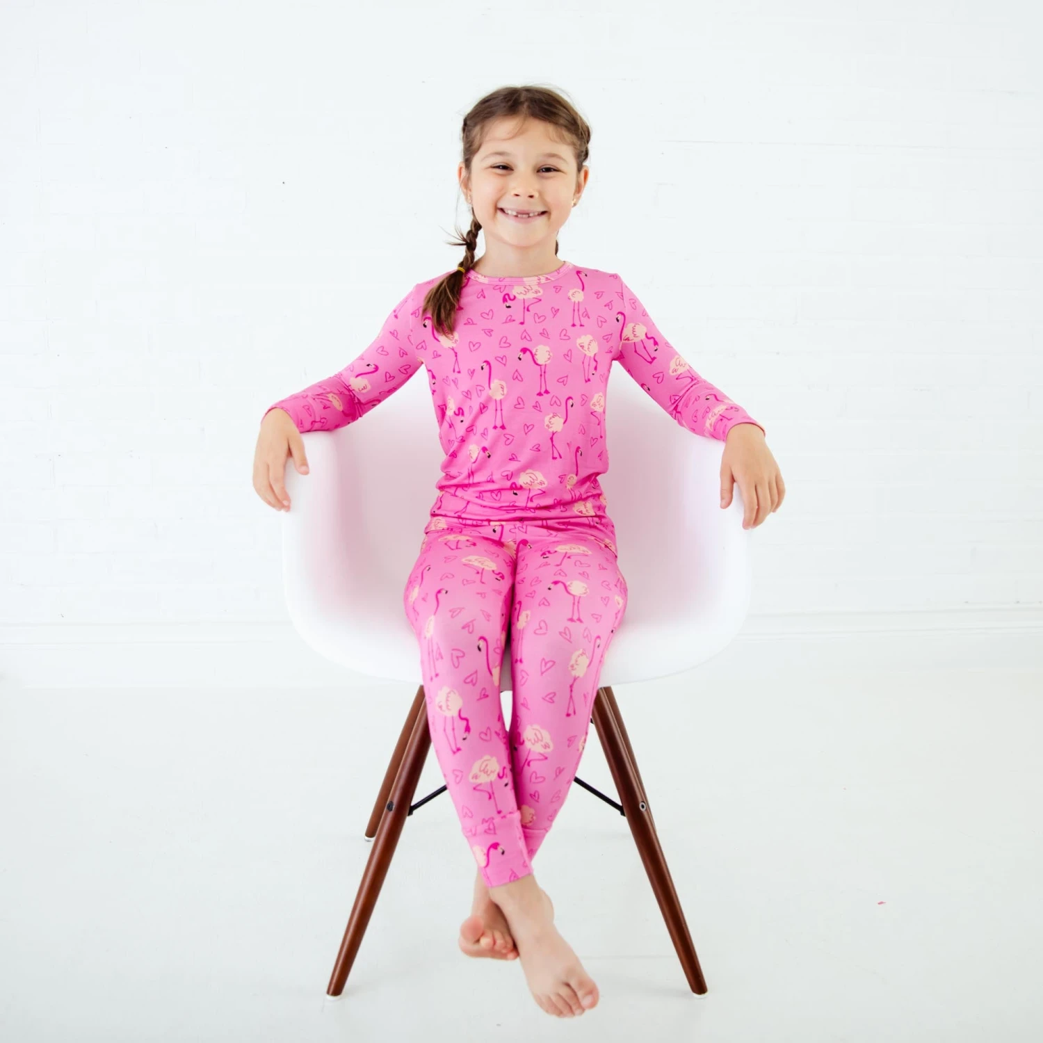 Let's Flamingle Two Piece Pajamas Set 5 Let's Flamingle Two Piece Pajamas Set - Image 3