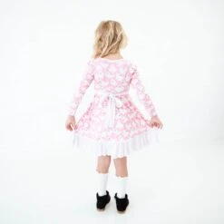 Paranormal Naptivity Ruffle Pocket Twirler And Shorts Set - Pink 9 Paranormal Naptivity Ruffle Pocket Twirler And Shorts Set - Pink -DREAMIERE Store pinkghostsdressandshortsset 8