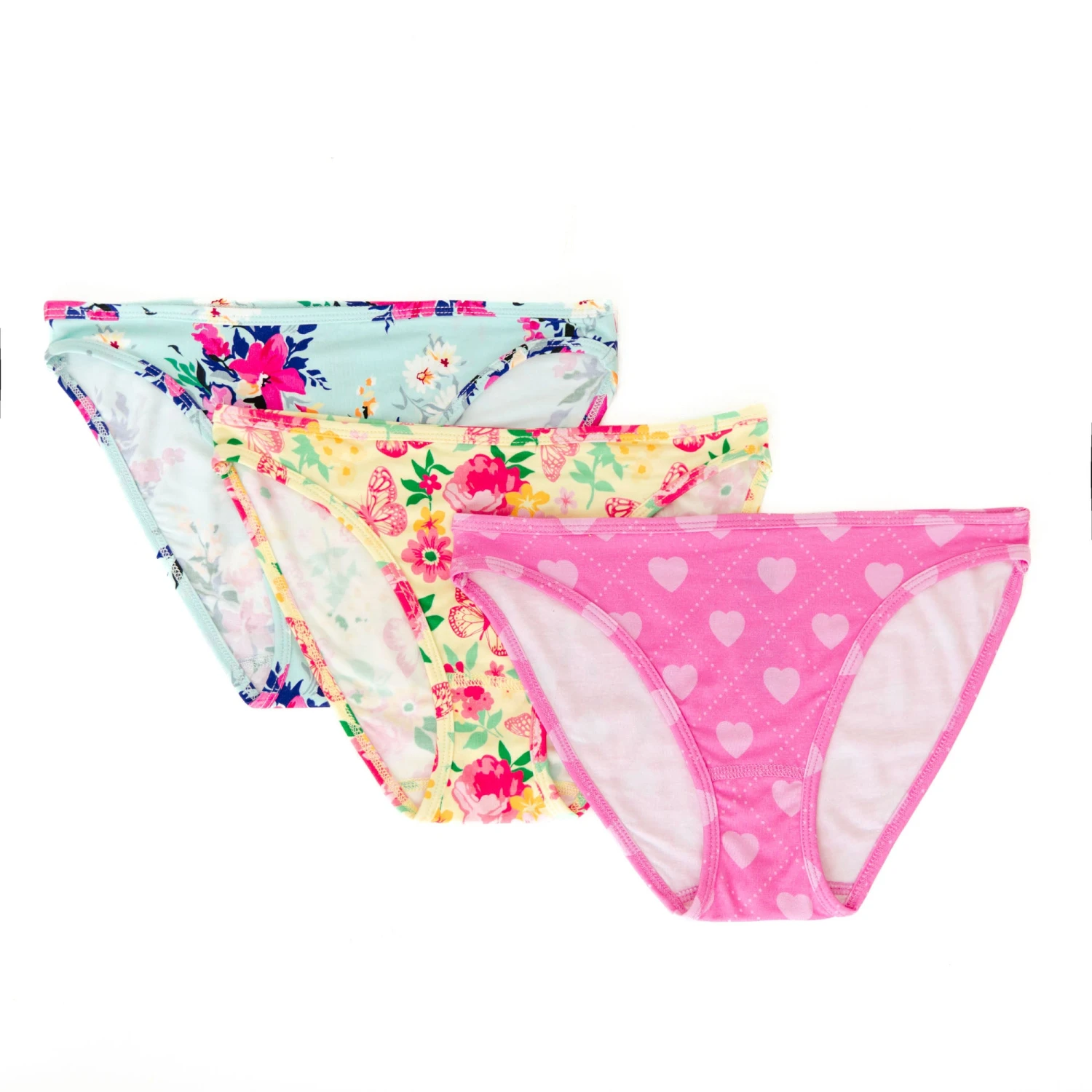 3 Pack Women's Bikini Underwear - Amour Trio 4 3 Pack Women's Bikini Underwear - Amour Trio - Image 2