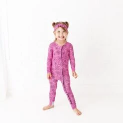 Dream Weaver Convertible Footie - Pink -DREAMIERE Store pinkspiderwebconvertiblefootie