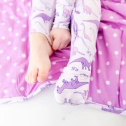 Land Before Bedtime Convertible Footie - Prehistoric Purple 11 Land Before Bedtime Convertible Footie - Prehistoric Purple -DREAMIERE Store purpledinoconvertiblefootie 12