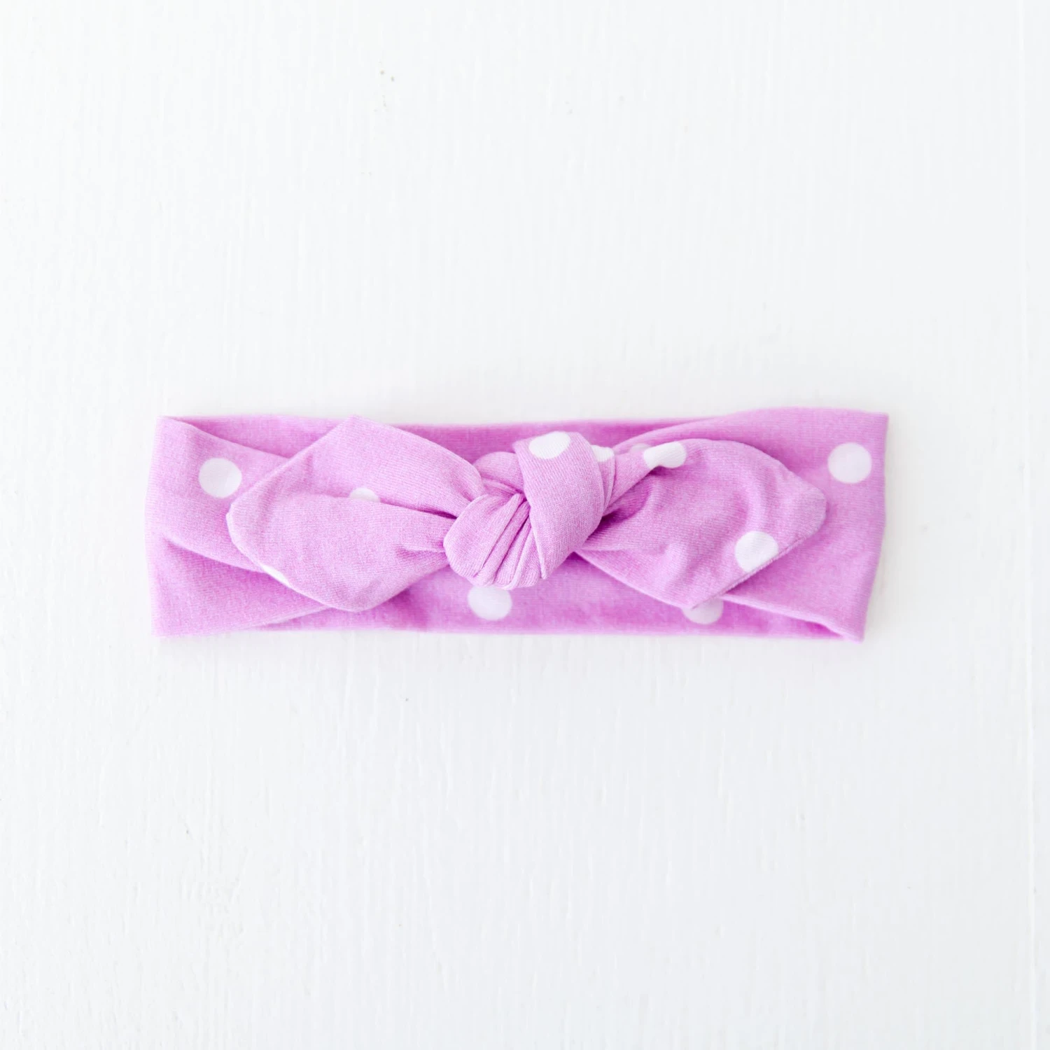 Prehistoric Purple Polka Dot Topknot Headband 3 Prehistoric Purple Polka Dot Topknot Headband