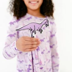 Land Before Bedtime Snuggle Lovey - Prehistoric Purple