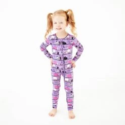 A Drop Of Magic Convertible Footie - Purple