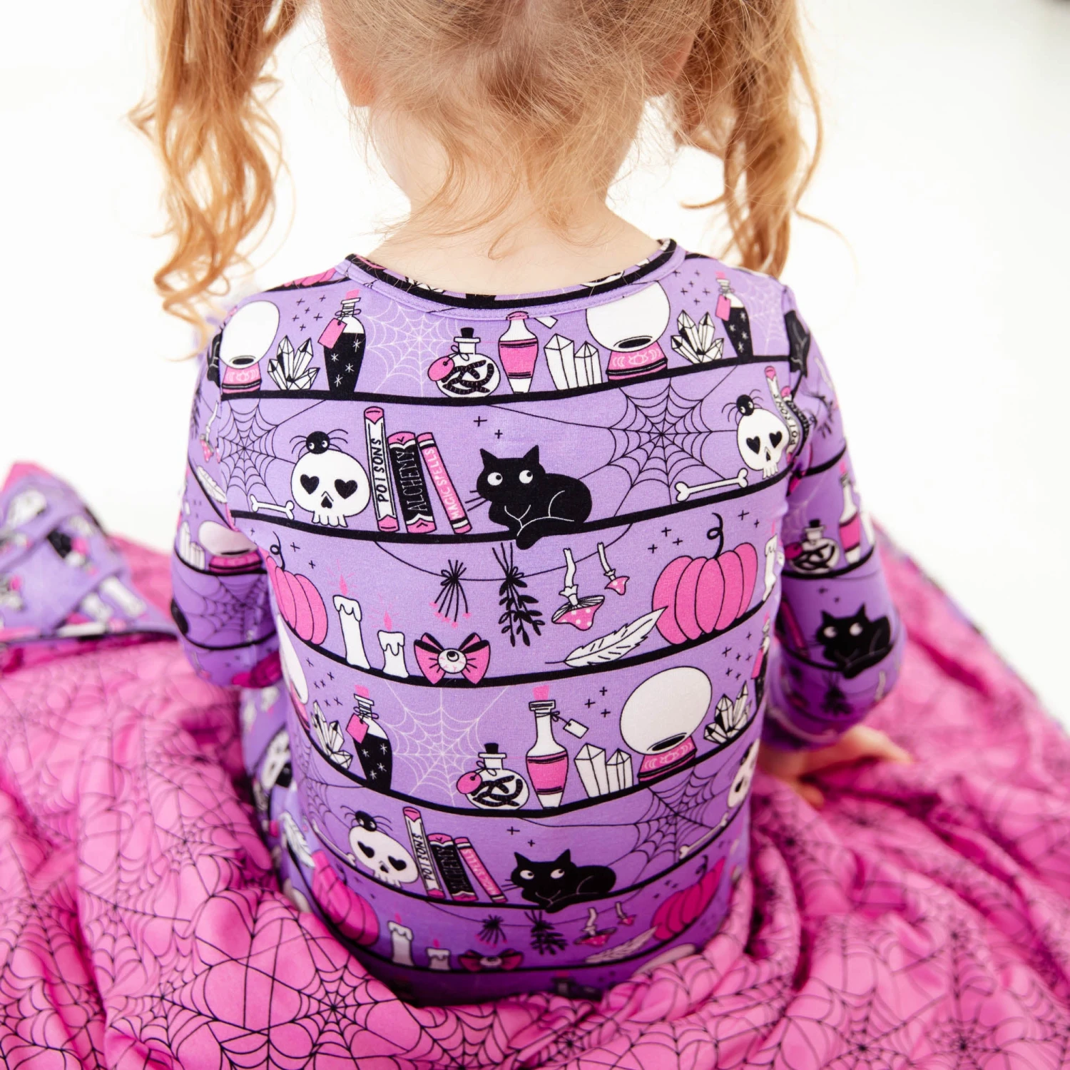 A Drop Of Magic Convertible Footie - Purple 5 A Drop Of Magic Convertible Footie - Purple - Image 3